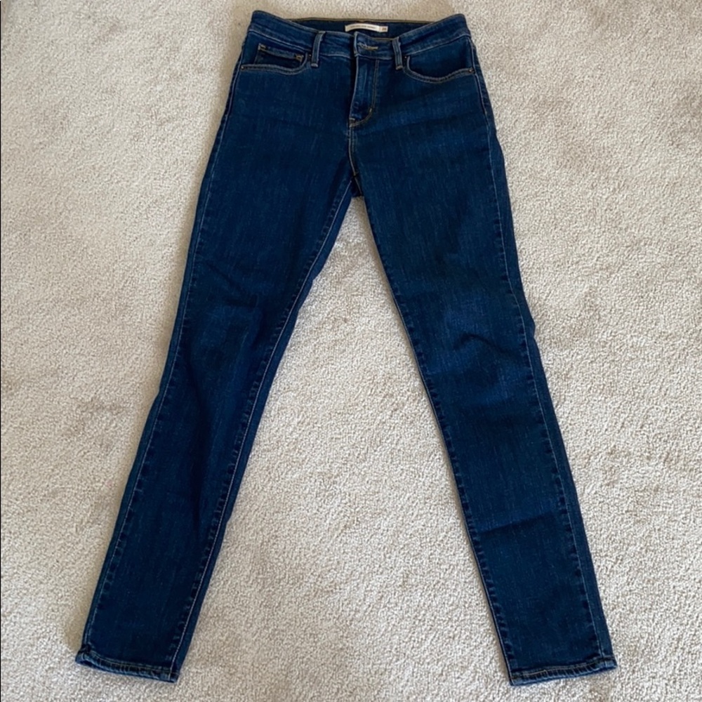 Levi Strauss & co high rise skinny jeans